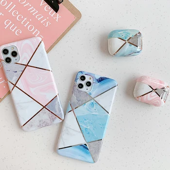 

Literal Blue Diamond Phone Case for iPhone 11 Pro Max Xs XR X 6 6s7 8 Plus SE 2020 Case match with airpods Pro 1 2 case cover