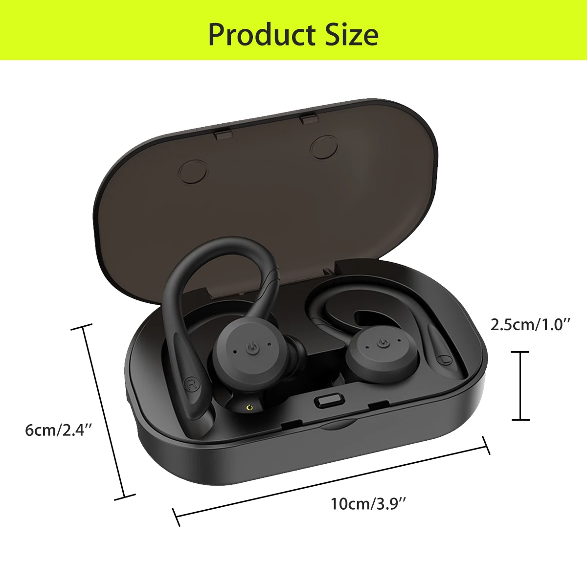 TWS bluetooth 5,0, съемные наушники, наушники, IPX7, водонепроницаемые, спортивные, 360 градусов, HD, тяжелый бас, гарнитура с микрофоном
