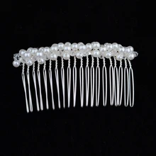 BUFEI HP100 свадебные заколки для волос, металлические гребни для волос, жемчужная повязка для волос, аксессуары для волос, повязки для волос, свадебные головные уборы