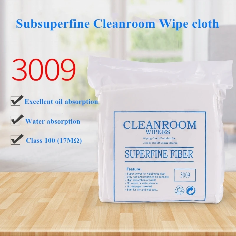 9x9inch 100-Class Ultra-Fine Cleanroom Wiper - Laser Edge-Sealing, Anti-Static, Soft Dust-Free Wipers for Industrial PCB and LCD Cleaning Description Image.This Product Can Be Found With The Tag Names Cheap Device Cleaners, Computer Office, Device Cleaners, High Quality Computer Office