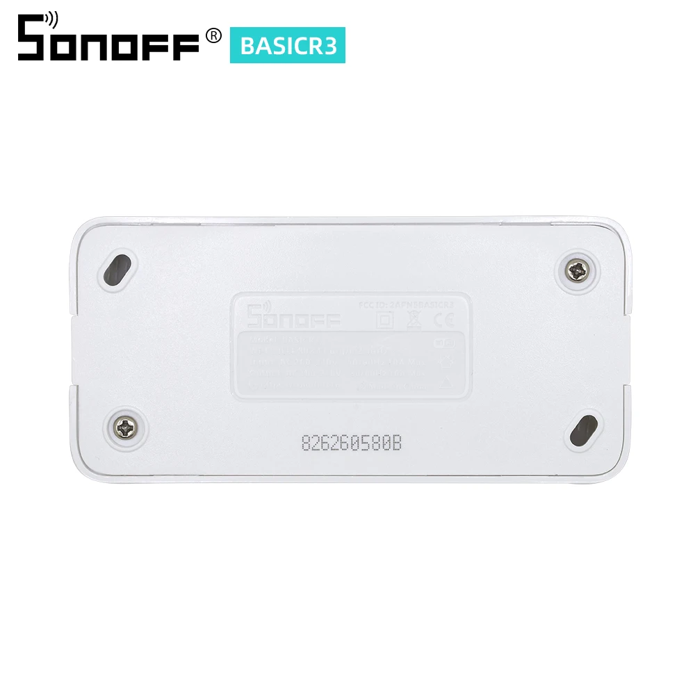 Sonoff Basic R3 Wifi Diy умный переключатель, светильник, таймер, Поддержка приложения с Google Home/Alexa автоматическим модулем, беспроводной переключатель Wi-Fi