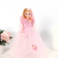 Сумочка с брелоком для девочек, свадебное платье с подвеской, кукла Барби, милый маленький подарок, детская школьная сумка, подвеска