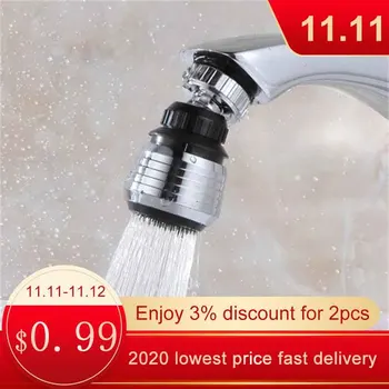 

Moveable 360 Degree Rotatable Kitchen Faucet Tap Head Aerator Splash Filter Lightweight Nozzle 3 Modes Shower Water Saving Tool