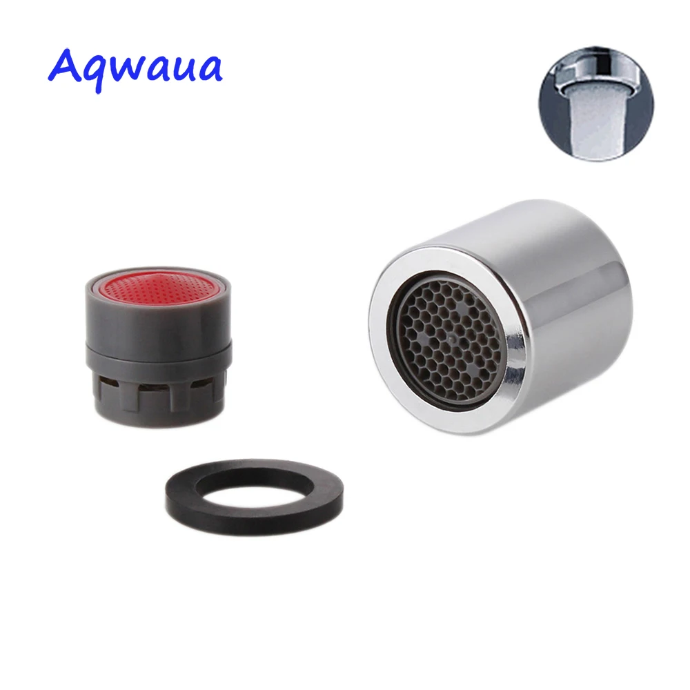 Aqwaua Water Saving Faucet Aerator 18MM Female Thread 4 - 6L/MIN Spout Bubbler Filter Attachment on Crane Bathroom Accessories