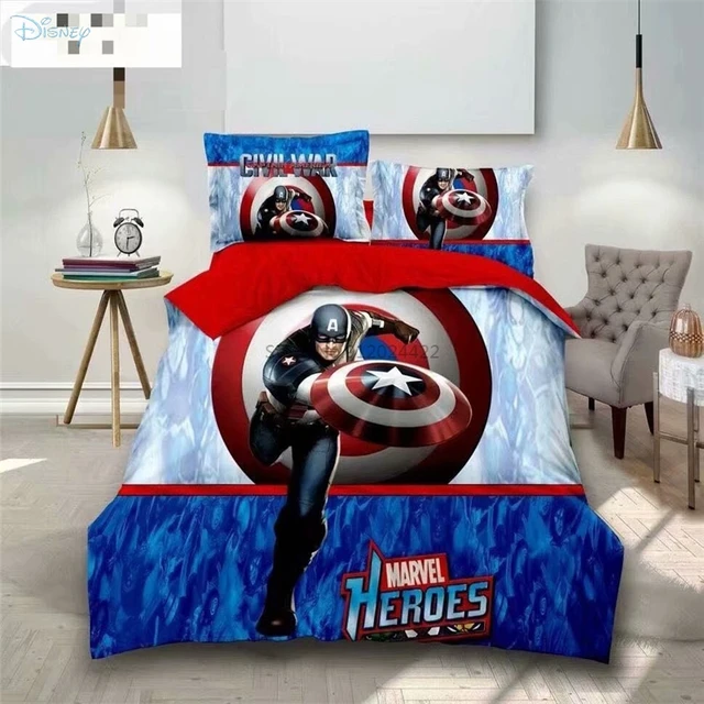 Captain America Bed Sheets