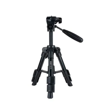 

ZOMEI Q100 Professional Portable Travel Aluminum Camera Tripod w/Pan Head Phone Holder for SLR DSLR Digital Camera Tripod