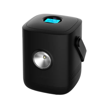 

Square Car Wireless Air Pump, Car Tire Digital Display Air Pump, Portable Mini High Power Electric Air Pump