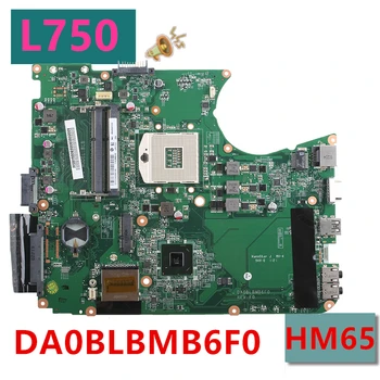 

New Notebook Motherboard For TOSHIBA L750 For DA0BLBMB6F0 A000080800 HM65