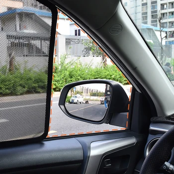 

Front Rear 4PCS Magnetic Window Shade Curtain Visor For Nissan Qashqai J10 2012 2013 Side Window Sunshades For Qashqai 2014 2015