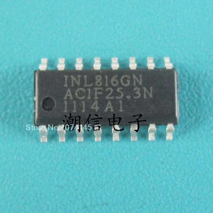 10 шт./лот INL816GN лапками углублением SOP-16