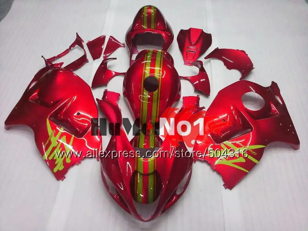 Инъекции для SUZUKI GSXR 1300 Hayabusa 2008 2013 30MC. 136 Фиолетовый GSXR-1300 GSXR1300 08 13, 14, 15, 16 лет обтекатель - Цвет: No. 24 Red