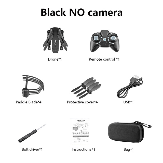 RC Mini Drone 4K Professional With HD Camera Folding Super Long Endurance Aircraft One Key Return Quadrocopter Gift Kid Toys