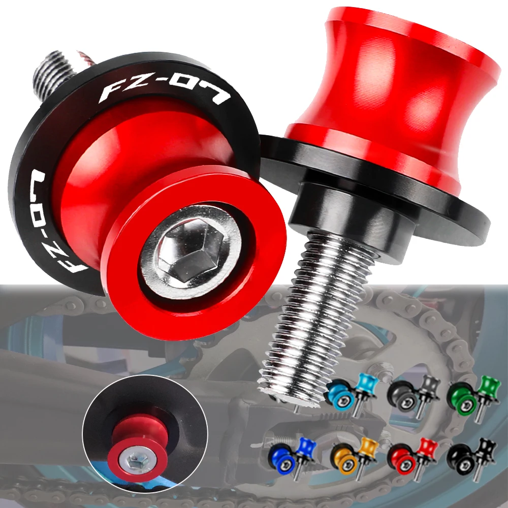 

6MM Motorcycle CNC Swingarm Spools Slider Stand Screw For Yamaha MT-07 FZ-07 MT07 FZ07 TRACER 2013 2014 2015 2016 2017 2018