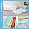 5 Pack Vacuum Storage Bag For Clothes Space Saving Air Pump Sealed Transparent Compression 40x60 60x80 80x120 Home Organizer 5
