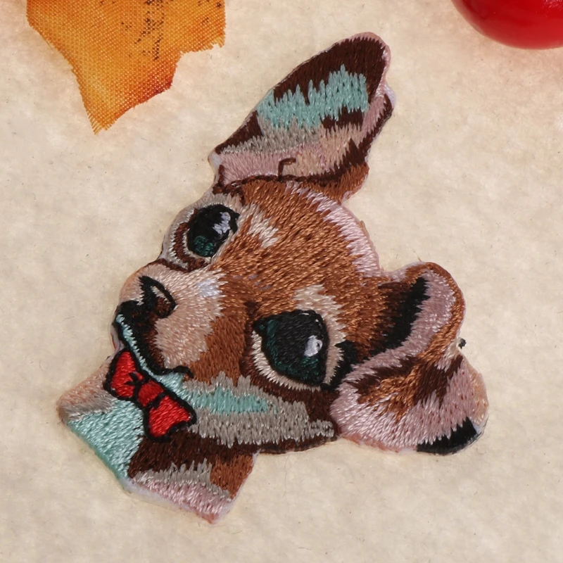 Cartoon Animal Tiger Embroidered Iron On Patches Sew Clothing Badge Accessories   Q6PE