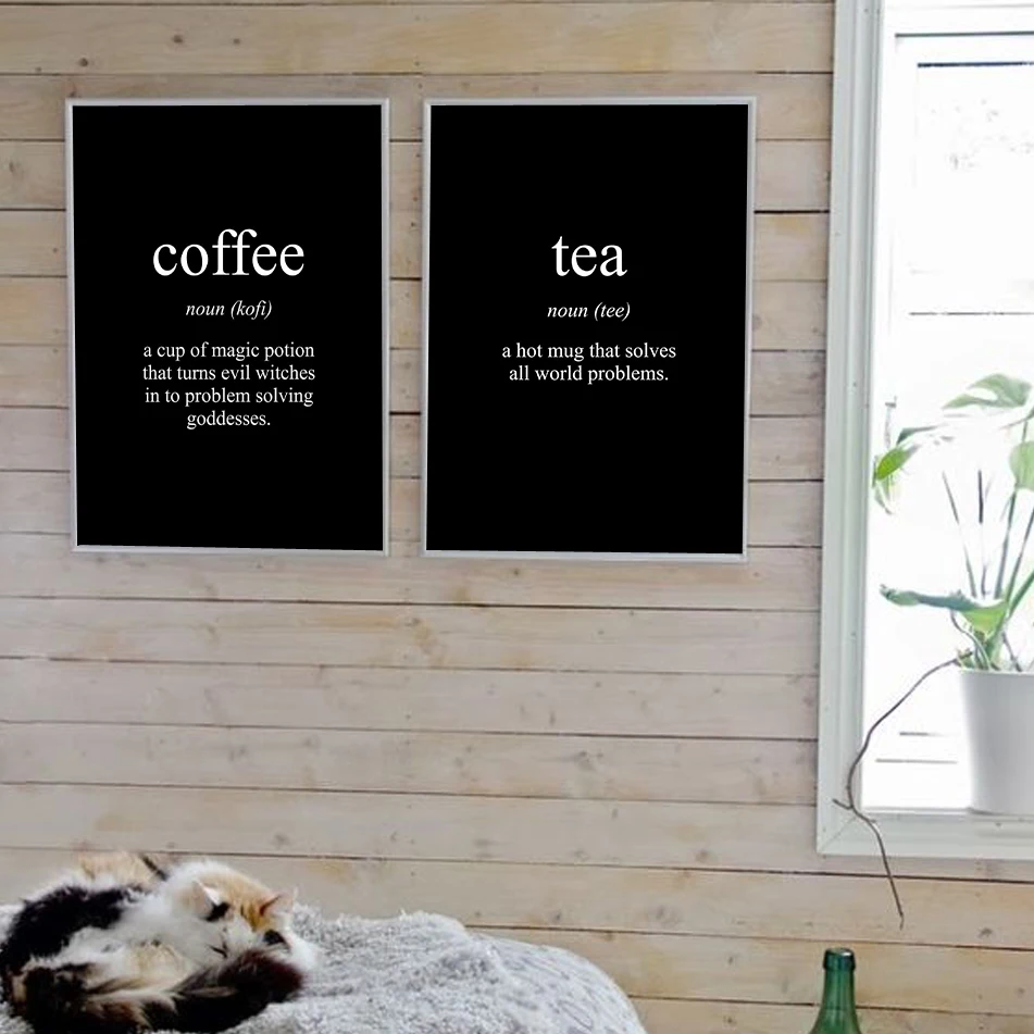 Cuadros-Decoracion-Salon-Tea-Coffee-Poster-Canvas-Painting-Nordic-Wall-Art-Canvas-Painting-Black-and-White (2)