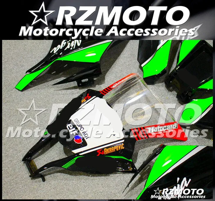 ABS мотоцикл обтекатель комплект для KAWASAKI ZX-10R 2011- год кузов литьевая форма Магазин № 2052