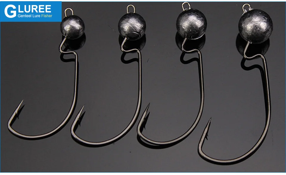 GLUREE-10pcs-3.8g-5.7g-7.5g-10.5g-Lead-Head-Hook-Sea-Fishing-Hook-Jig-Crank-Hook-Fishhooks-Soft-Worm-Carp-Fishing-Accessories_08