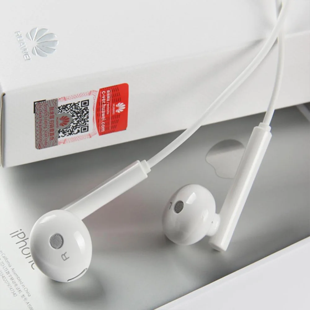 Оригинальные металлические наушники huawei AM115 с микрофоном и регулятором громкости для huawei P7 P8 P9 Lite P10 Plus Honor 5X 6X mate 7 8 9