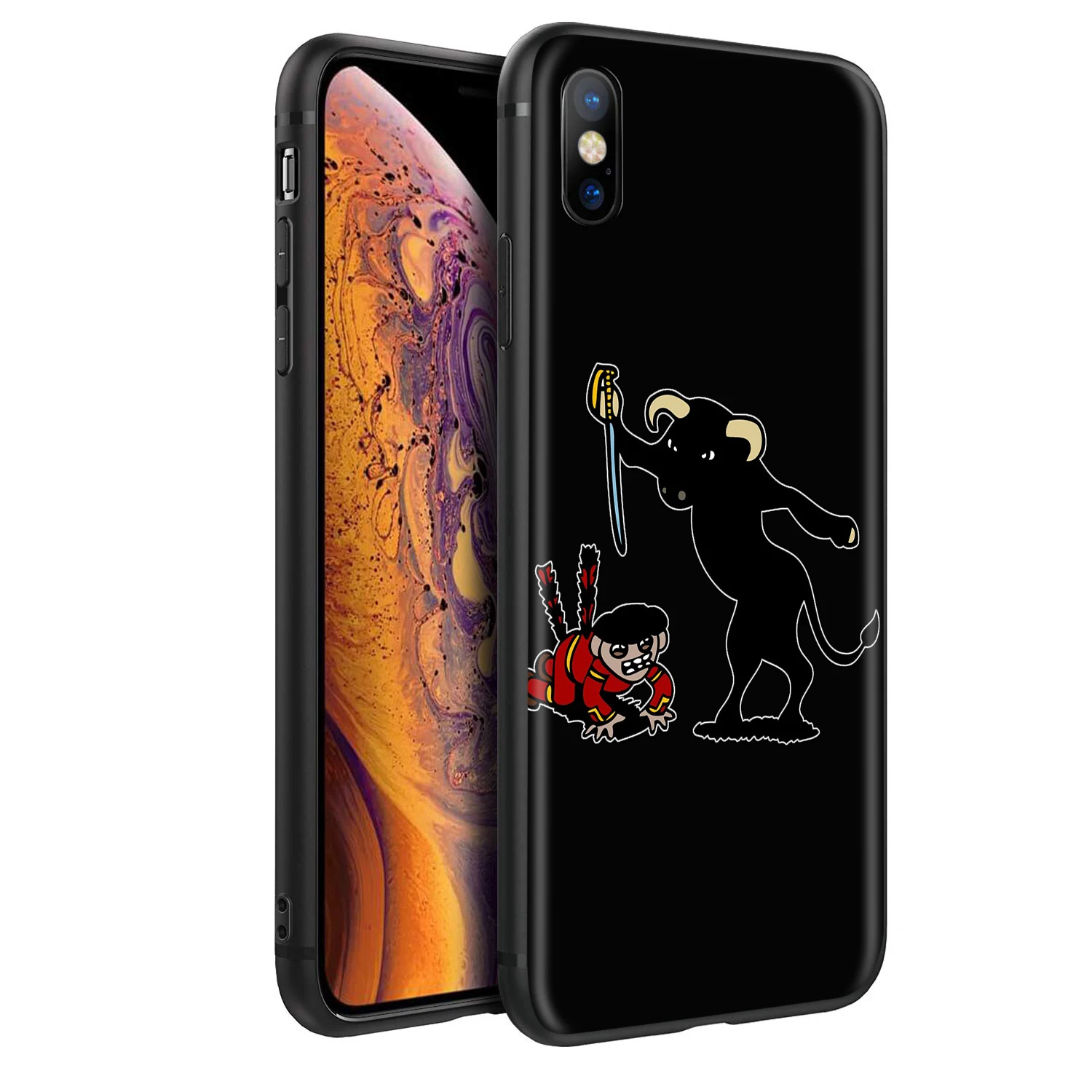 Силиконовый мягкий чехол YIMAOC для iPhone 12 Mini 11 Pro XS Max XR X 8 7 6 6S Plus 5 5S SE|Бамперы| |