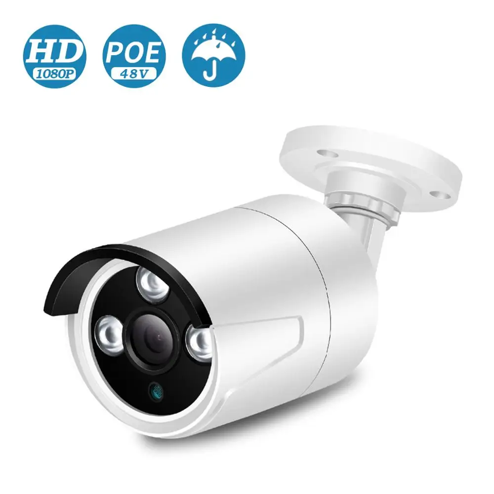 IP камера BESDER Full HD 1080p металлическая водонепроницаемая IP67 25 м ночное