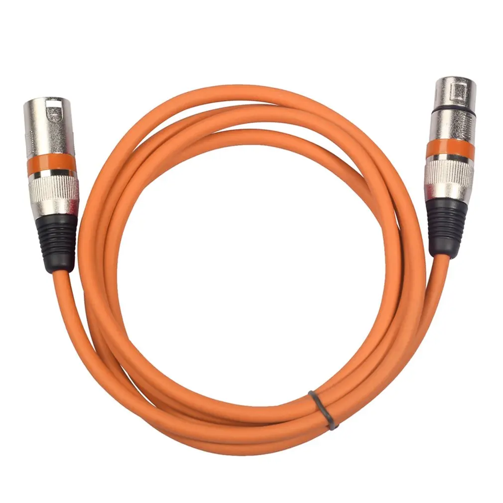 3Pin Xlr кабель штекер Женский M/F аудио кабель доска+ Плетеный экранированный микрофон микшер сценический оптический усилитель