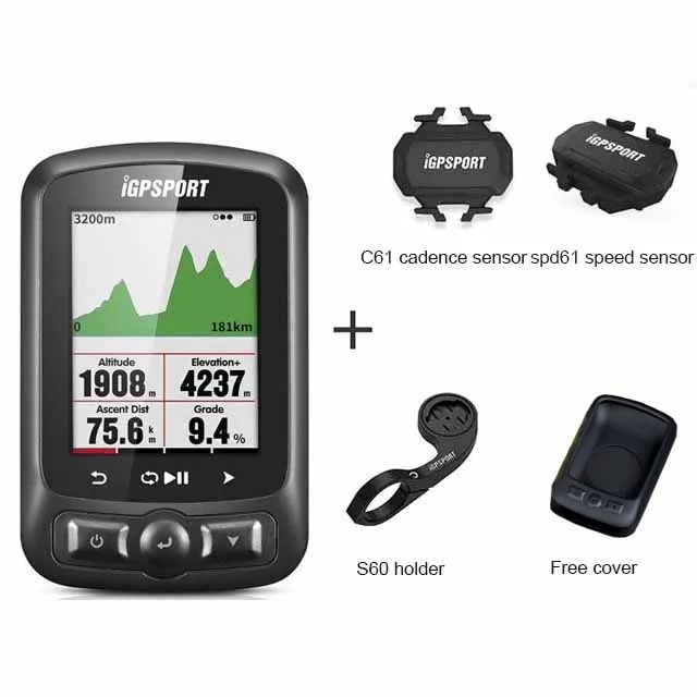 igpsport igs618 bluetooth wireless gps cycling computer