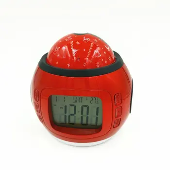 

Music Starry Sky Calendar Digital Clock LED Projection Calendar Night Light with Light Color Changeable for Home Decor