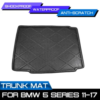 

Car Floor Mat Carpet Rear Trunk Anti-mud Cover For BMW 5 Series 2011 2012 2013 2014 2015-2017
