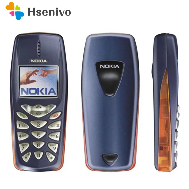 Отремонтированный телефон Nokia 3510 3510i недорогой подарок 2G GSM Dualband классический