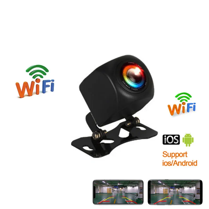 

New Arrival!!! WIFI HD Car Reverse Camera Wireless Car Rear View Camera for IOS and Android Phone With Video Recording Function