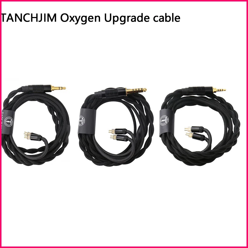 Оригинальный обновленный кабель для наушников TANCHJIM Oxygen HiFi 4 Share 5N OCC 2Pin 0 78 мм (3 5