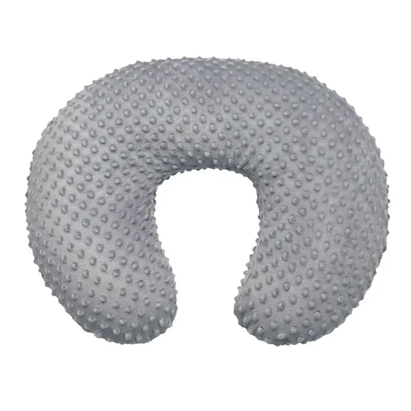 Soft Nursing U-shaped Pillow Slipcover Baby Breastfeeding Pillow Cover for Infants