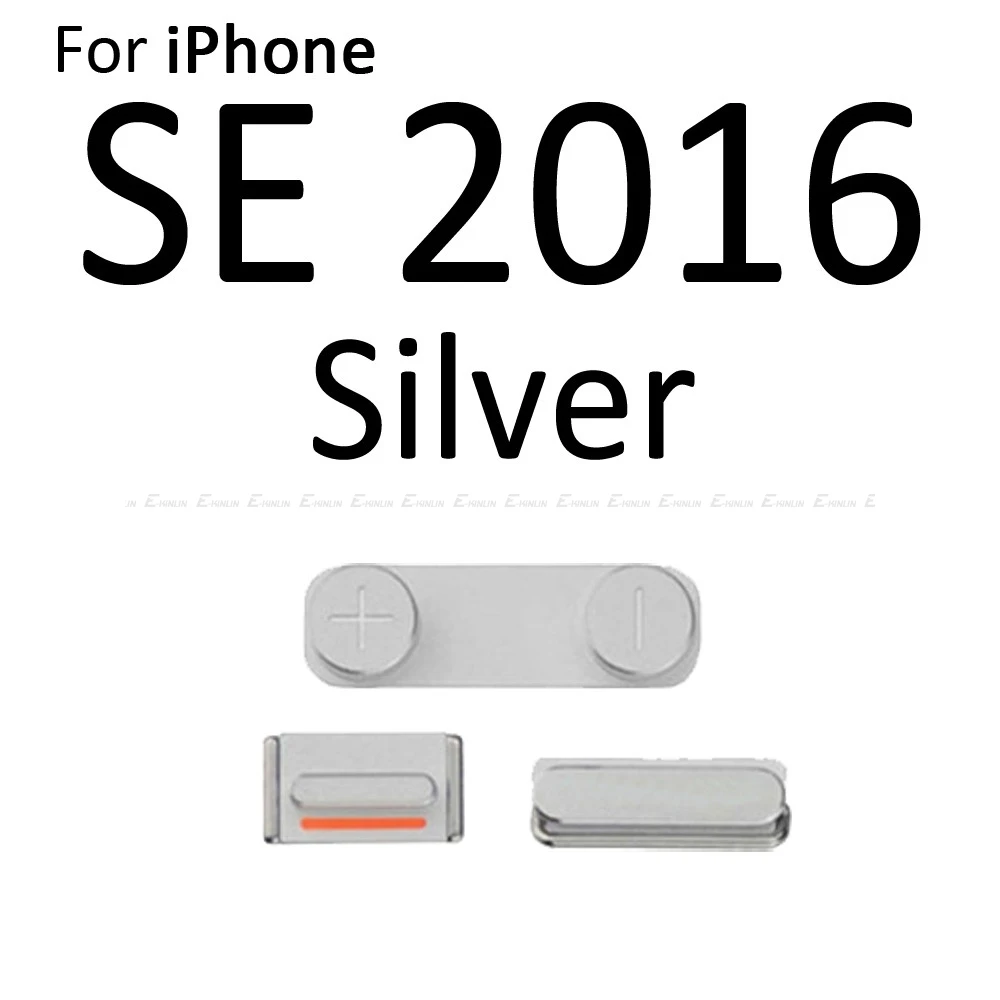 Горячая Распродажа 3 в 1 Боковая кнопка для iPhone 5 5S 5C SE 2016 включения выключения