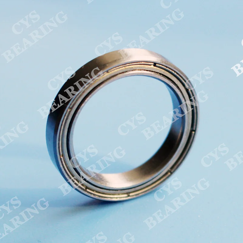 Deep Groove Ball Bearing 6808ZZ S6808RS S6808ZZ Stainless Steel 40x52x7Mm Rubber Sealing Cover