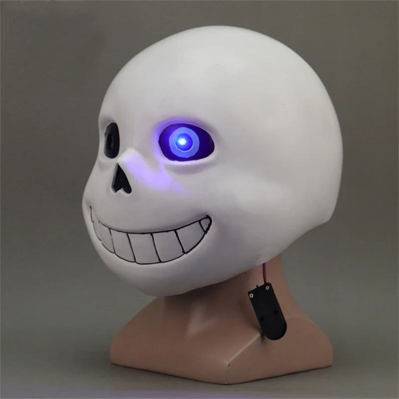 Undertale маска Sans Хэллоуин игра маска-Аниме cos Маскарадная маска Гладиатор жуткий череп маска для Хэллоуина