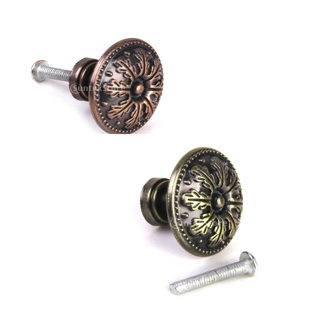 Decorative Cabinet Door Drawer Pull Knob Handle, Diameter 30mm/1.18-inch