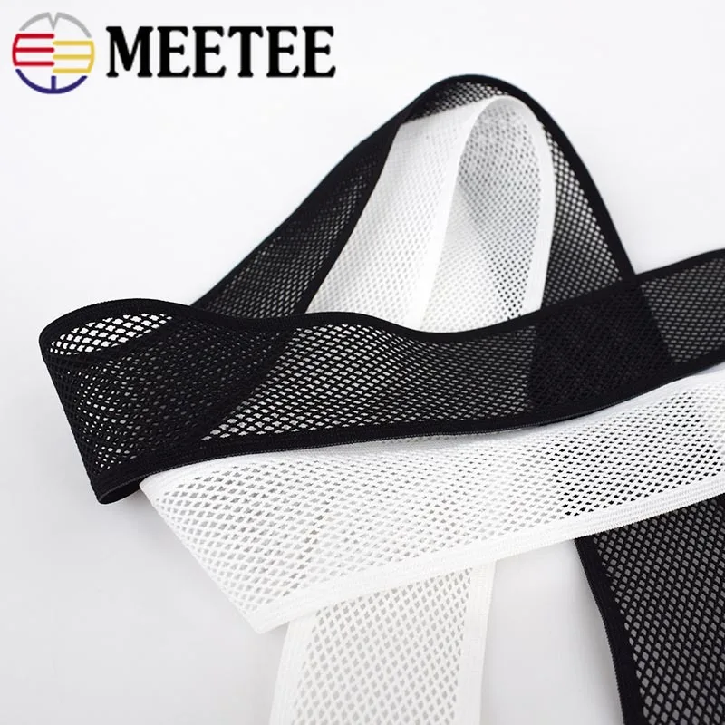 9Yards Mesh Elastic Webbing Girdles Skirts Soft Skin Stretching Band Baby Clothing Sewing Rubberbands DIY Accessories|Тесьма| |
