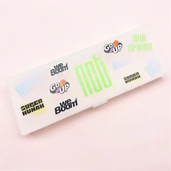 

Kpop Blackpink IZONE X ONE TWICE Translucent Pencil Case School Supplies GOT7 NCT EXO Protable Pen Study Stationery