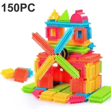 100/150Pieces Building Blocks Bulk Sets Kids Toys Baby Learning Educational Creative Classic Bricks Toys For Children Gift