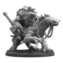 

50mm Resin Model Kits Dragon Ninjie Turtles Figure Unpainted No Color DW-028