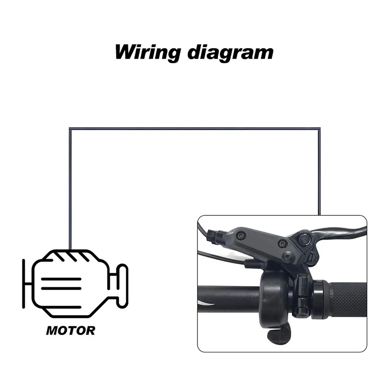 EBike Electric Bicycle Thumb Throttle, FT-21X Finger Throttle Accelerator, Speed Control for Ebike Pocket Razor Scooter Accessor EBike Electric Bicycle Thumb Throttle, FT-21X Finger Throttle Accelerator, Speed Control for Ebike Pocket Razor Scooter Accessor
