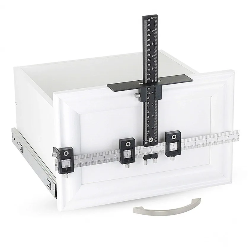 Cheap Woodworking Tools Cabinet Hardware Jig Tool   Drill Template Guide for Door and Drawer Handle + Knob + Pull Installation Tools