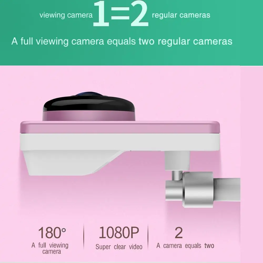 1080P Карта Ip камера беспроводная Wifi мини домашняя панорамная видеокамера с углом
