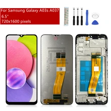 Ensemble écran tactile LCD de remplacement, pièce de rechange pour Samsung Galaxy A03s A037=