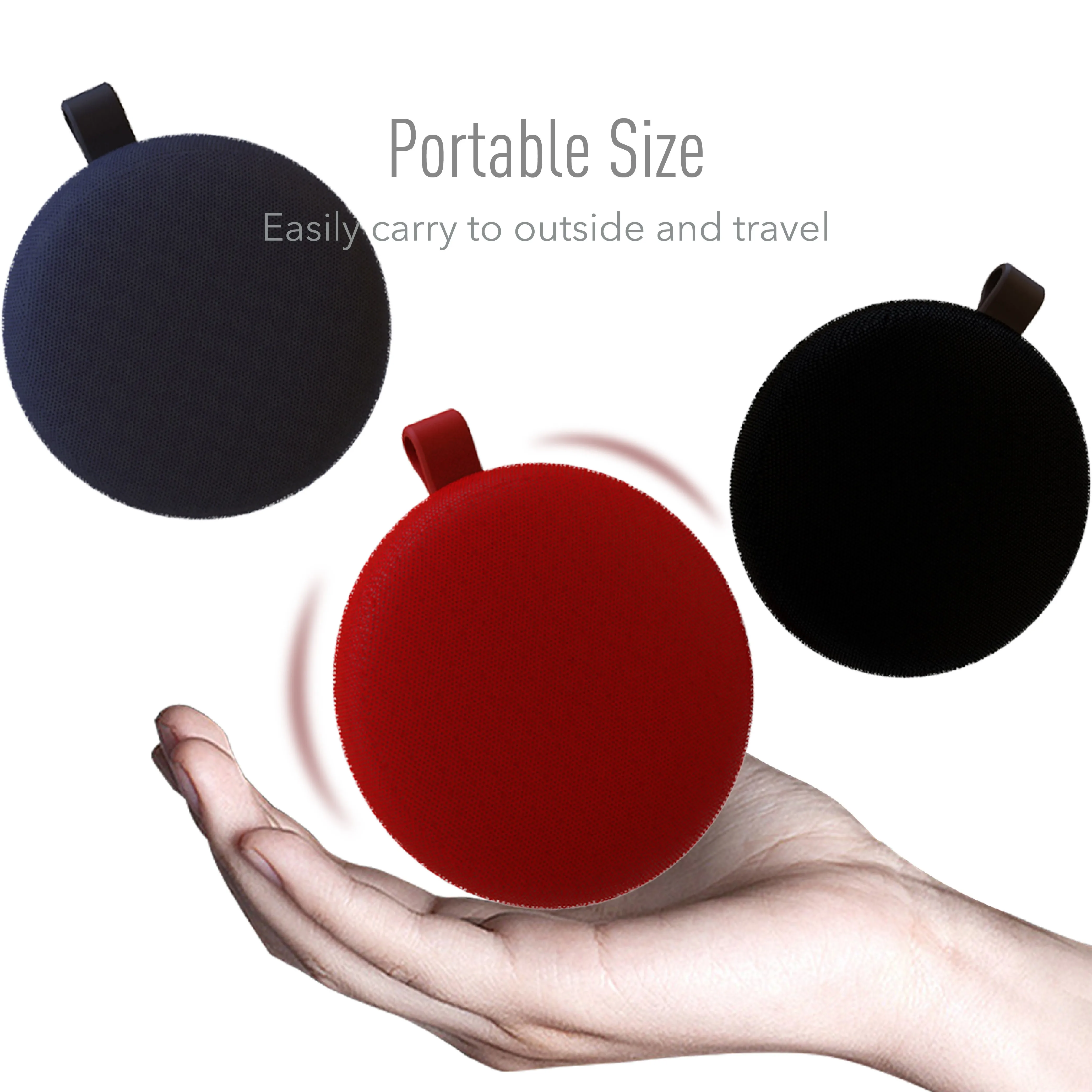 

Bluetooth Speaker Mini Portable Wireless Splash Resistant colourful Soundbox Subwoofer Music Bass Portable Wireless-Stereo