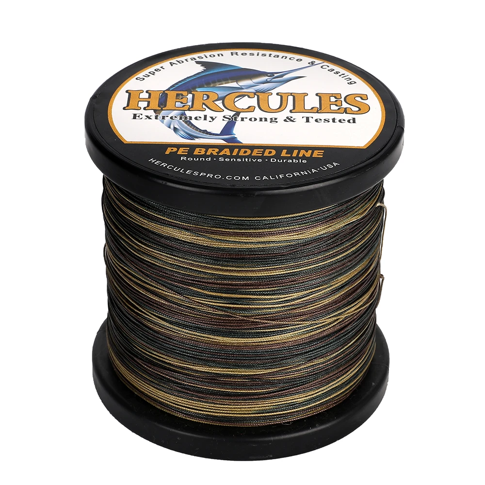 Hercules Braided Fishing Line Sea Saltwater Fishing 12 Strands 100M 15