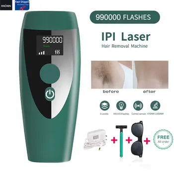 

999999 Flashes Laser Epilator IPL Hair Removal Photoepilator Remover IPL Laser Hair Removal Device For Lady Face Eyebrow Trimmer
