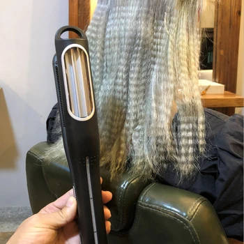 価格 自動髪ヘアアイロンヘアカーリング波コルゲーションウェイバートングヘアクリンパースタイラーモデラーマジックカーラー