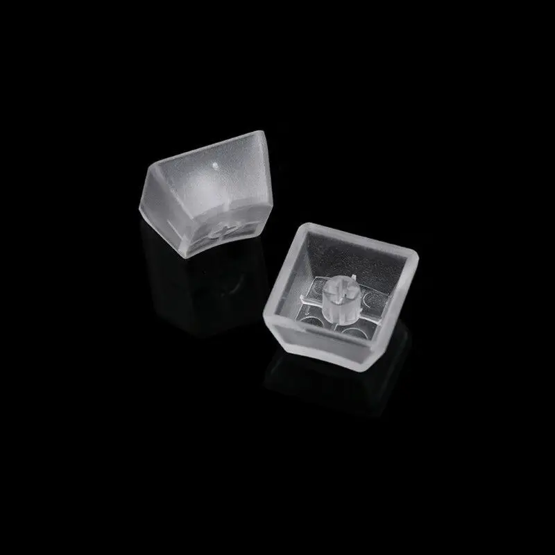 투명 ABS 기계식 키보드 키캡, 10 개, 체리 게이트론 스위치용 매트 백라이트 키캡, 기계식 키보아